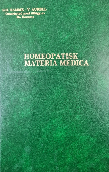 Homeopatisk materia medica; Sigurd Harald Ramme; 1995