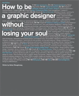 How To Be A Graphic Designer Without Losing Your Soul; Adrian Shaughnessy; 2010