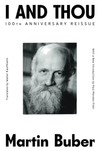 I and thou; Martin Buber; 1970