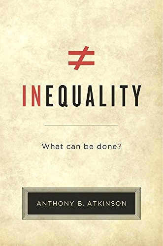 Inequality; Anthony B Atkinson; 2018