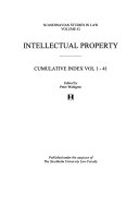 Intellectual Property; Peter Wahlgren, Stockholm Institute for Scandinavian Law; 2002