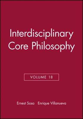 Interdisciplinary Core Philosophy; Ernest Sosa; 2008