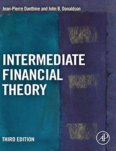 Intermediate Financial Theory; Jean-Pierre Danthine; 2014