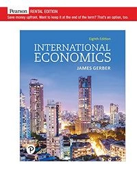 International Economics; James Gerber