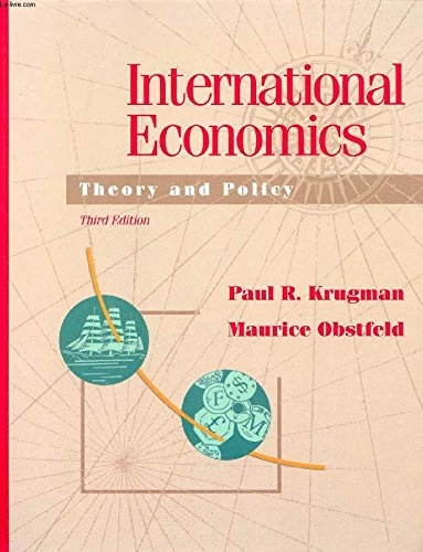 International Economics; Paul R. Krugman; 1993