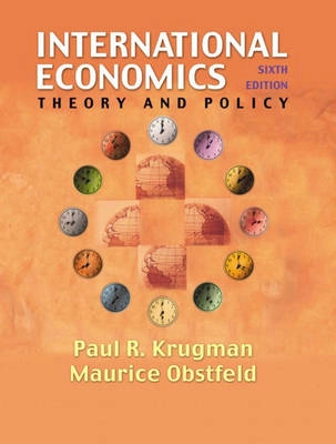 International economics : theory and policy; Paul R. Krugman; 2003