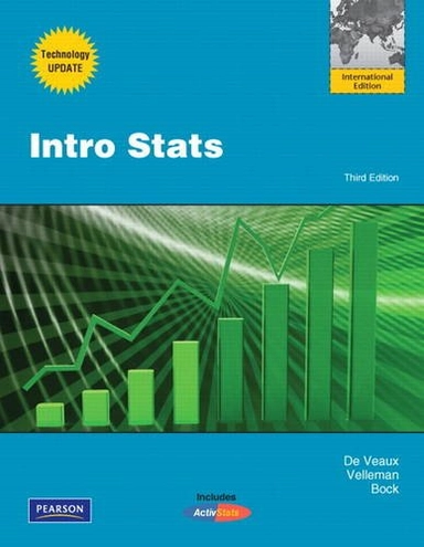 Intro Stats Technology Update; Richard D. De Veaux, Paul F. Velleman, David E. Bock; 2011