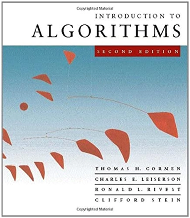 Introduction To AlgorithmsMit Electrical Engineering and Computer ScienceThe Massachusetts Institute of Technology electrical engineering and computer science series; Thomas H Cormen, Charles E Leiserson, Ronald L Rivest, Clifford Stein; 2001