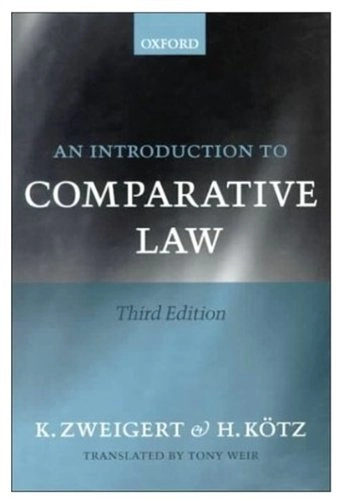 Introduction to comparative law; Konrad Zweigert; 1998