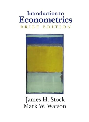 Introduction to Econometrics, Brief Edition; James H. Stock; 2007