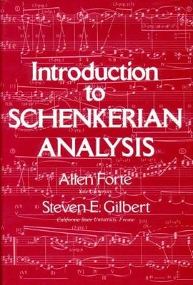 Introduction to Schenkerian analysis; Allen Forte; 1982