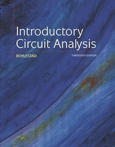 Introductory Circuit Analysis; Robert L Boylestad; 2015