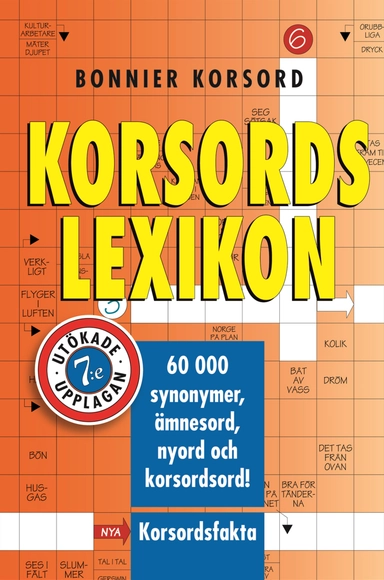 Korsordslexikon; Mikael Tegebjer, Per A. J. Andersson, Mikael Ledin; 2009