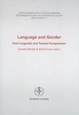 Language and Gender; Britt Erman, Camilla Bardel; 2007