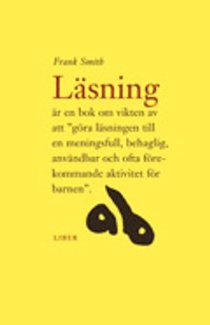 Läsning; Frank Smith; 2000