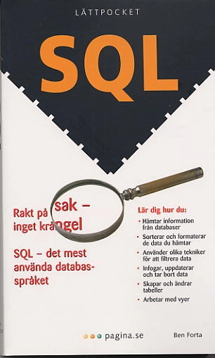 Lättpocket om SQL; Ben Forta; 2004