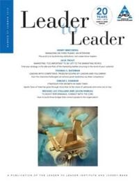 Leader to Leader (LTL), Volume 57, Summer 2010,; Claes Hultling; 2010