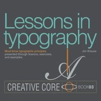 Lessons in Typography; Krause Jim; 2015