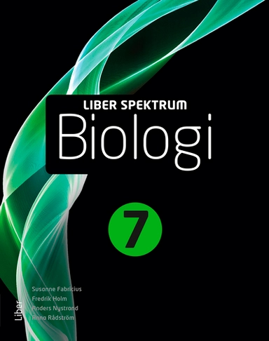 Liber Spektrum Biologi 7; Susanne Fabricius, Anders Nystrand, Anna Rådström, Fredrik Holm; 2025