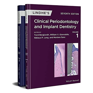 Lindhe's Clinical Periodontology and Implant Dentistry, 2 Volume Set; Niklaus P Lang, Tord Berglundh, William V Giannobile, Mariano Sanz; 2021