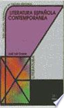 Literatura Española Contemporánea; José Luis Ocasar Ariza; 1997