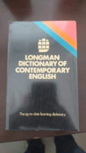 Longman dictionary of contemporary English; LONGMAN; 2003