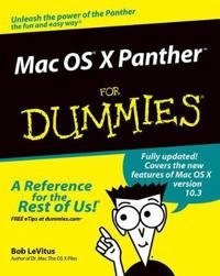 Mac OS X PantherTM For Dummies; Bob LeVitus; 2003