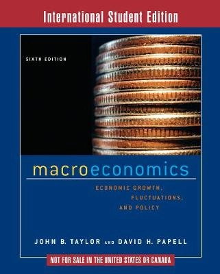 Macroeconomics : economic growth, fluctuations, and policy; Hall; 2005