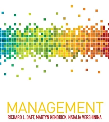 Management; Richard L. Daft; 2010