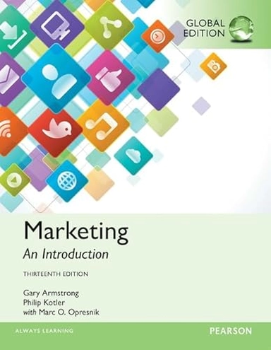 Marketing : an introduction; Gary Armstrong; 2017