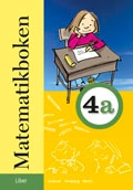 Matematikboken 4a; Lennart Undvall, Svante Forsberg, Christina Melin; 2008