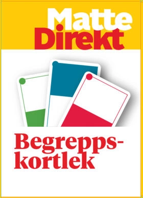 Matte Direkt 7 Begreppskortlek Gul 5-pack; Synnöve Carlsson, Karl Bertil Hake; 2016