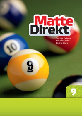 Matte Direkt 9; Synnöve Carlsson, Karl Bertil Hake, Birgitta Öberg; 2011