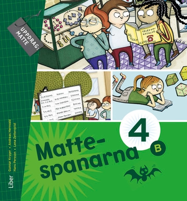 Mattespanarna 4B Grundbok; Gunnar Kryger, Andreas Hernvald, Hans Persson, Lena Zetterqvist; 2011