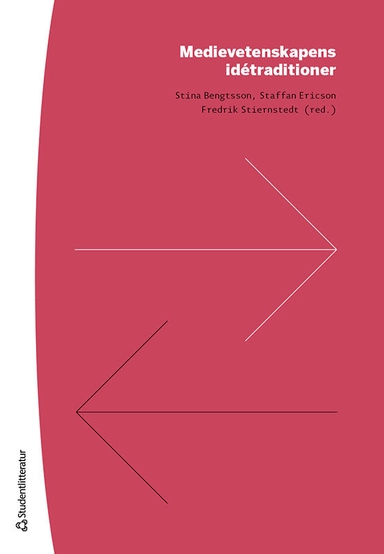 Medievetenskapens idétraditioner; Stina Bengtsson, Staffan Ericson, Fredrik Stiernstedt, Linus Andersson, Jonas Andersson Schwarz, Göran Bolin, Anders Burman, Annika Egan Sjölander, Otto Fischer, Johan Fornäs, Ingrid Forsler, Michael Forsman, Heike Graf, Camilla Hermansson, Peter Jakobsson, Sofia Johansson, Anne Kaun, Johan Lindell, Lars Lundgren, Jesper Olsson, Magnus Rodell, Sven Ross, Per Ståhlberg, Sven Olov Wallenstein, Espen Ytreberg, Patrik Åker; 2020