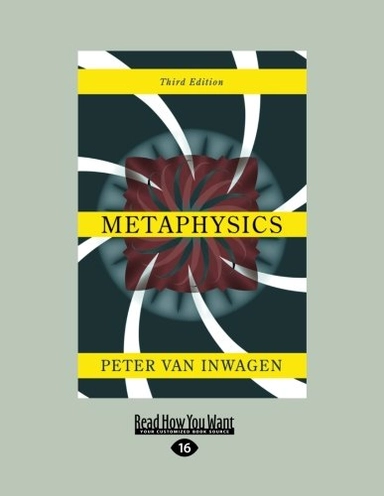 Metaphysics; Peter Van Inwagen