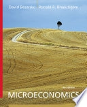 Microeconomics; David Besanko, Ronald Braeutigam; 2011