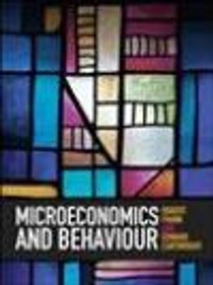 Microeconomics and behaviour; Robert H. Frank; 2013