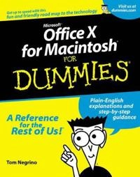 Microsoft? Office v.10 for Macs? For Dummies?; Tom Negrino; 2002