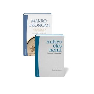 Mikroekonomi och makroekonomi (paket) - - paket för grundkursen i nationalekonomi I; Robert Lundmark, Klas Fregert, Lars Jonung; 2015