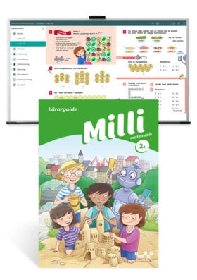 Milli matematik 2A Lärarpaket, (1 Lärarguide + Lärarstöd+); Anita Ristamäki, Kaija Häkkinen, Terhi Kaleva, Liisa Sohlman, Sanna Patrikainen; 2024