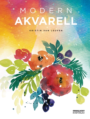 Modern akvarell; Kristin van Leuven; 2018