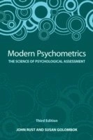 Modern psychometrics : the science of psychological assessment; John Rust; 2008