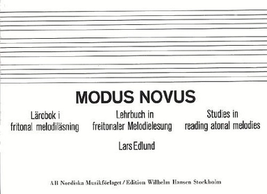 Modus novus; Lars Edlund; 2024