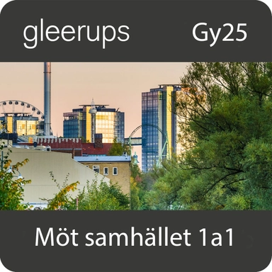 Möt samhället 1a1, digitalt läromedel, elev, 12 mån, Gy25; Lars-Olof Karlsson; 2025