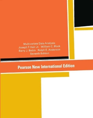 Multivariate Data Analysis: Pearson New International Edition; Joseph F Hair; 2013