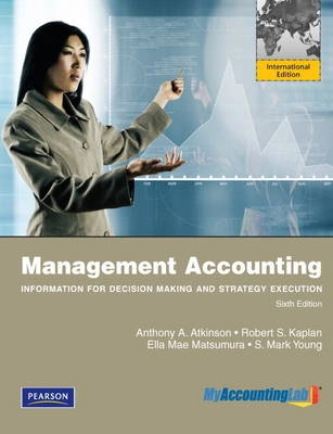 MyAccountingLab Access Code Card for Management Accounting: International Edition; Robert S Kaplan; 2011