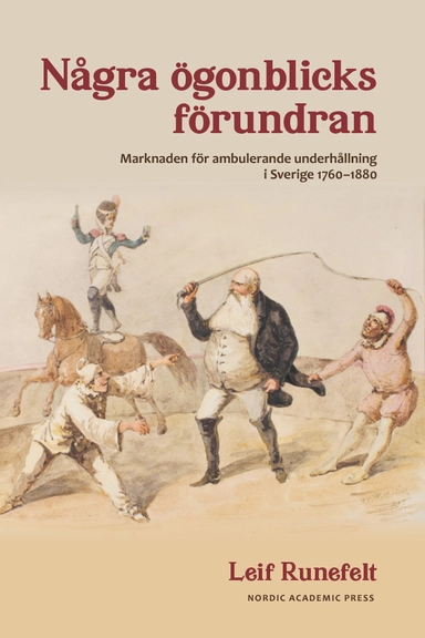 Några ögonblicks förundran : marknaden för ambulerande underhållning i Sverige 1760-1880; Leif Runefelt; 2023