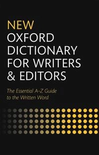 New Oxford Dictionary for Writers and Editors; Oxford Languages; 2014