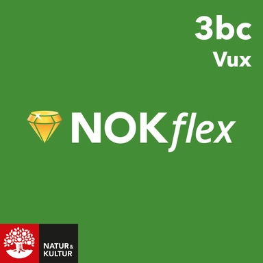 NOKflex Matematik 3bc Vux; Lena Alfredsson, Kajsa Bråting, Patrik Erixon, Hans Heikne; 2018